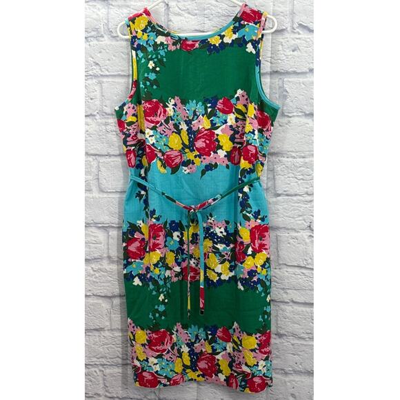 Talbots Cotton Lined Dress Size 16 - Picture 1 of 4